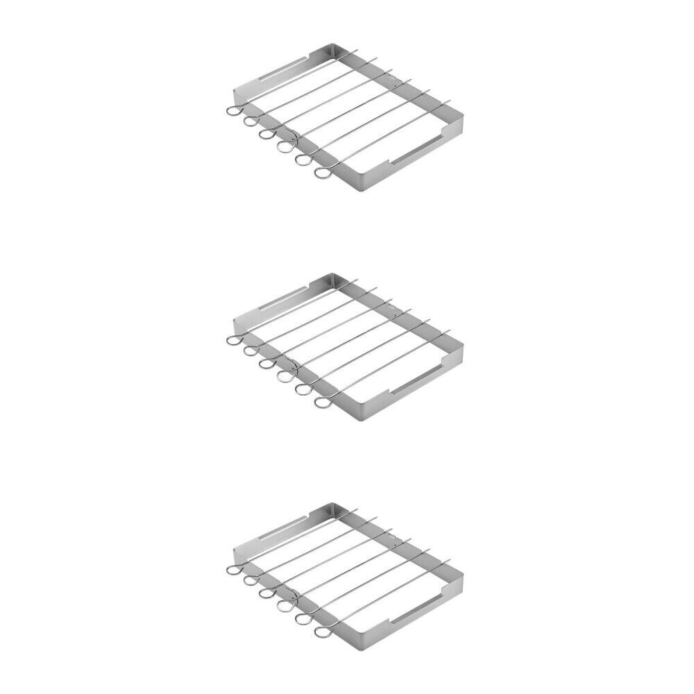 3 Pieces Corn Tortillas Grill Stainless Steel Barbecue Rack