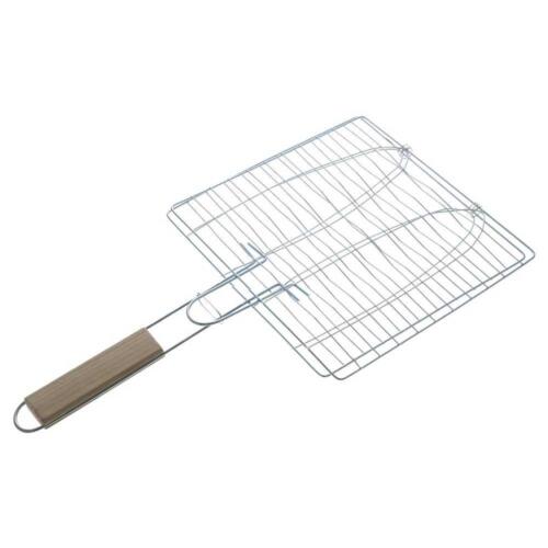 stainless steel camping BBQ Net Grilling Basket Barbecue clip Barbecue Grill