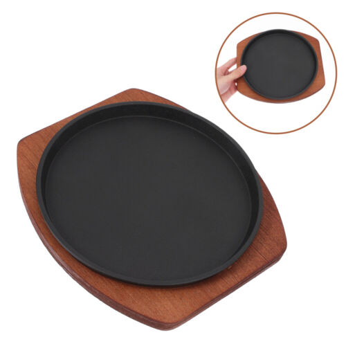 Stovetop Grill Pan BBQ Fajita Plate Smokeless Detachable Barbecue