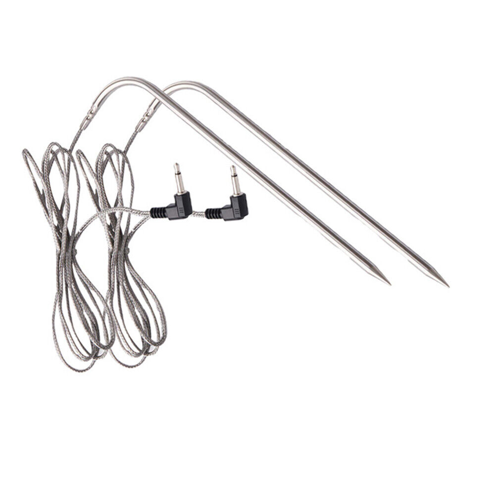 2Pcs High Temperature Meat Probe For Pit Boss & Most Wood Pellet Barbecue Grill