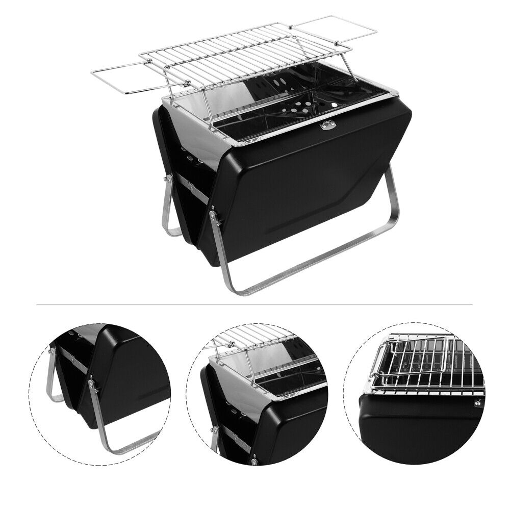 Toaster Portable Grill Briefcase-style Barbecue Excellent Workmanship
