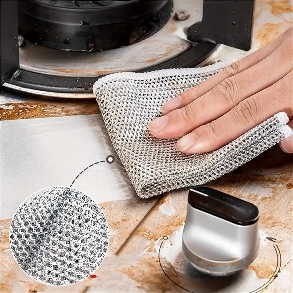 1/3 Barbecue Grill Cleaning Brush