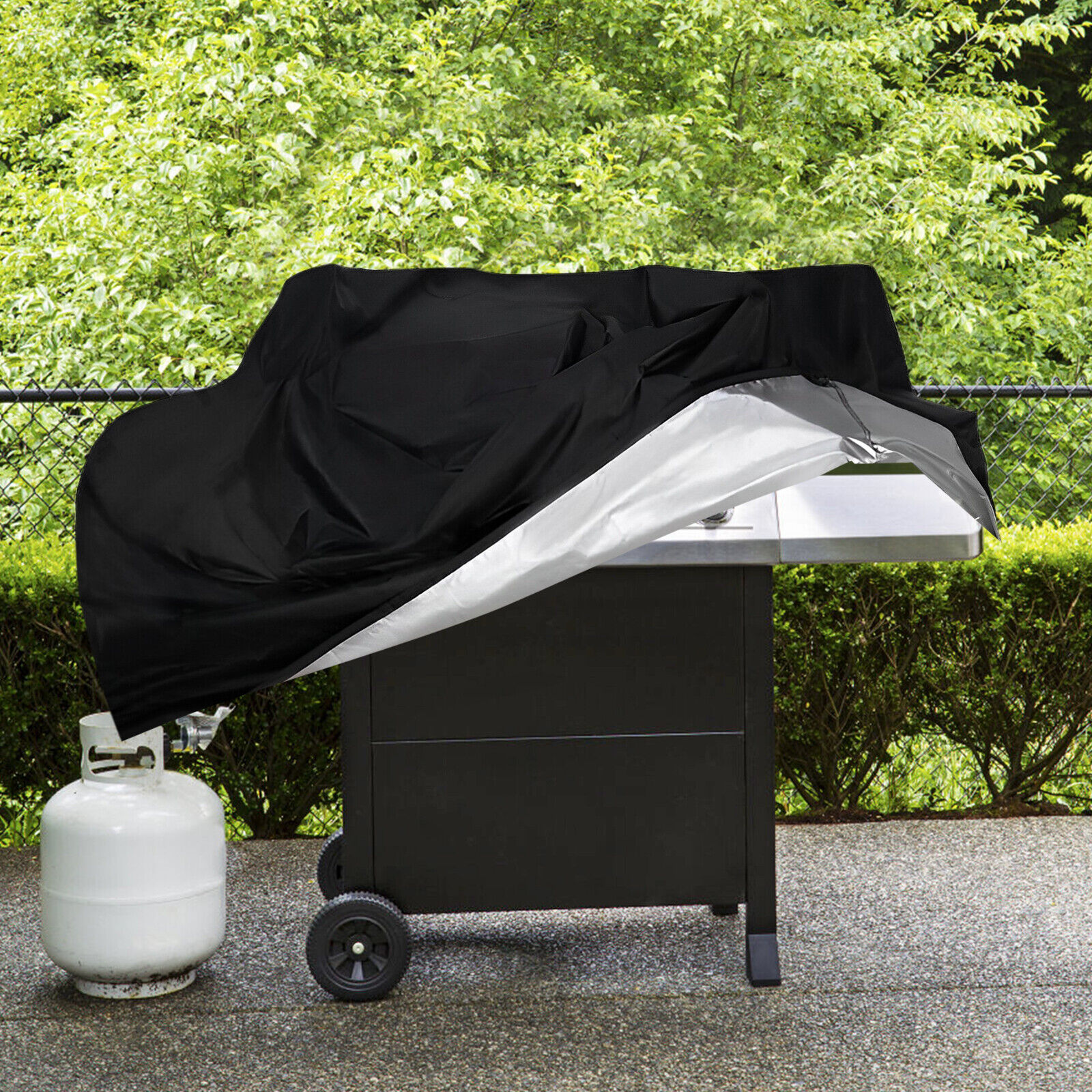 BBQ Gas Grill Cover Barbecue Waterproof Grill Cover Outdoor 75inch