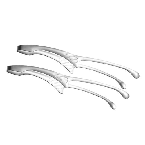 2 Pcs Barbecue Tongs Cheese for Charcuterie Board Grill Heavy Duty
