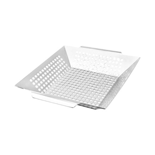 Barbecue Grill Plate Non-Stick Dish Grilling Brush for Outdoor