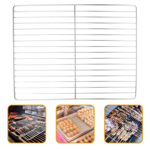 Barbecue Grill Mat Cooking Grate Steak Flipper Pan Baking Rack
