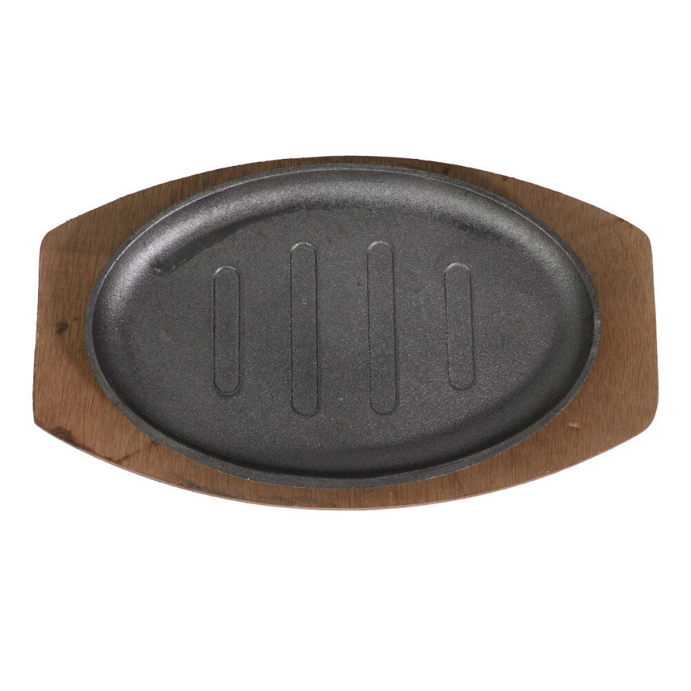 Barbecue Grill Plate Pot Lid Induction Cast Iron Baking Pan