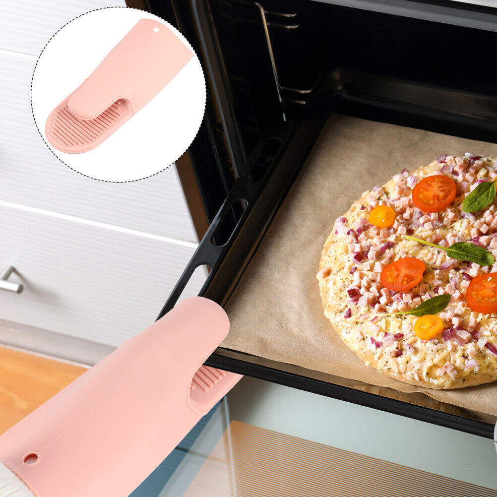 Kitchen Baking Mittens Barbecue Grill Gloves Silicone Oven Gloves Baking Mitts