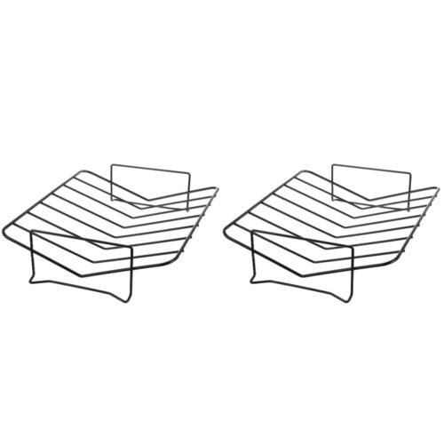 2 Pcs Long Leg Grill Wire Roaster Barbecue Rack Necessary BBQ