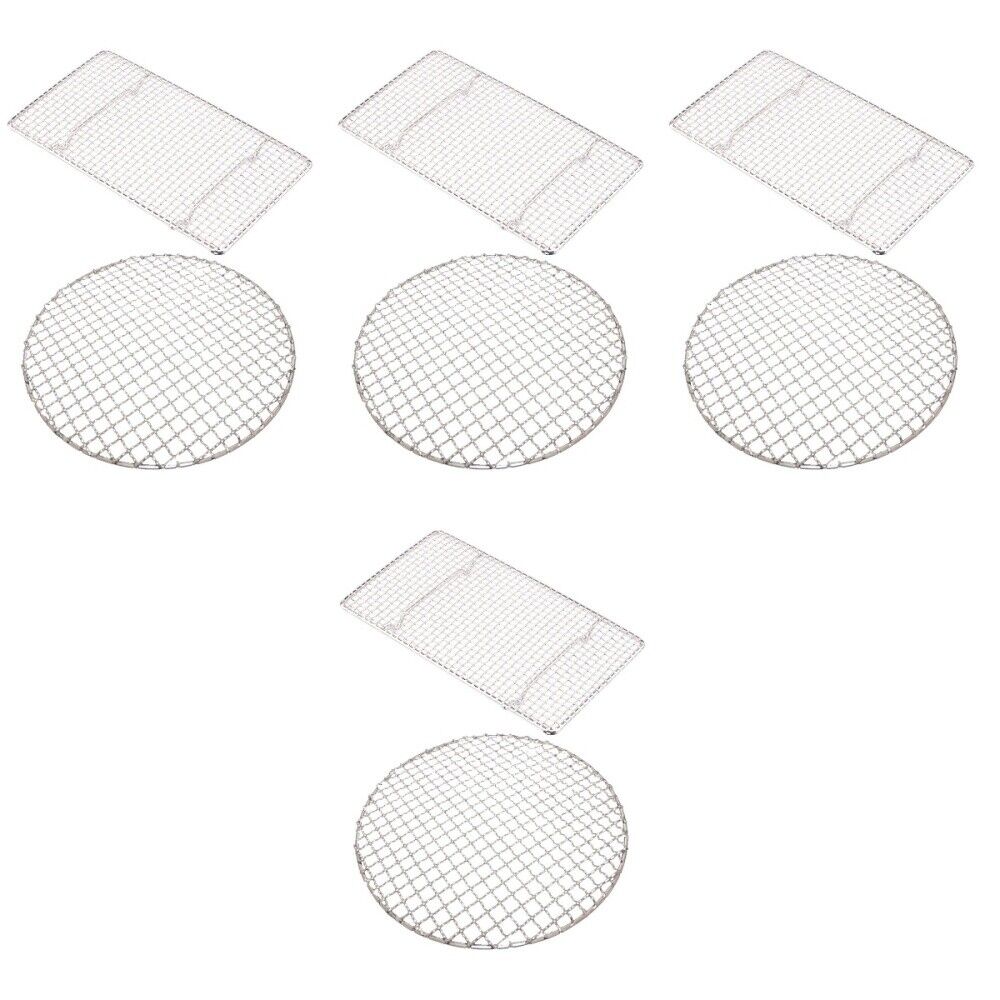 4 Pack Barbecue-Grillgestelle Gleichmäßiges Grillen Familiengrill