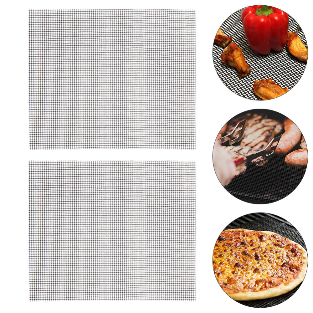 2 Pcs Barbecue Grill Mat Grille Grills Grilling Baskets Dad