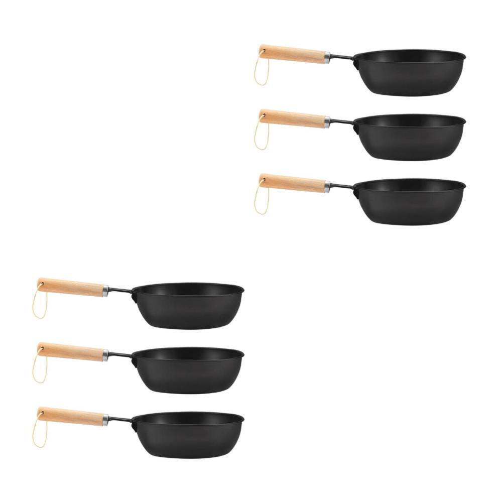 6 Stück Barbecue Handlicher Feueranzünder Holzkohlegrill Holzkohle-Feuertopf