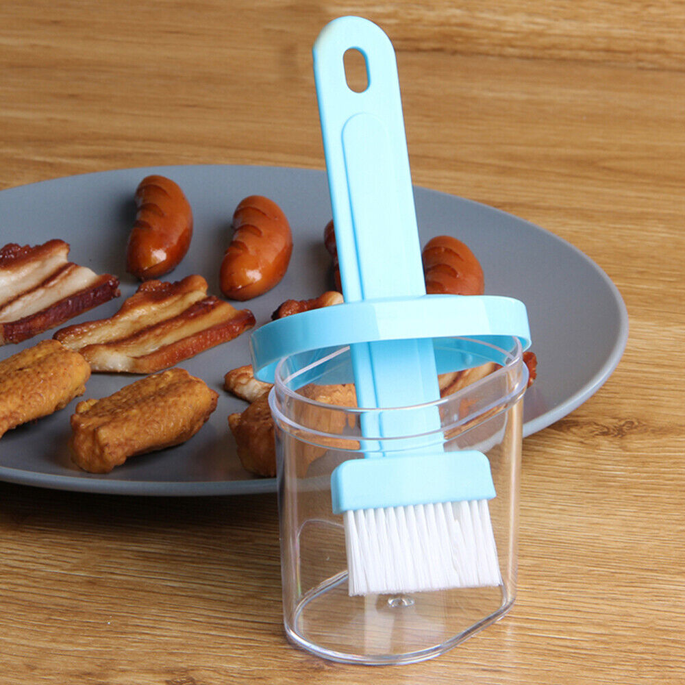 2 Pcs Oil Brush Barbecue Grill Cleaner Cooking Spray Barbeque