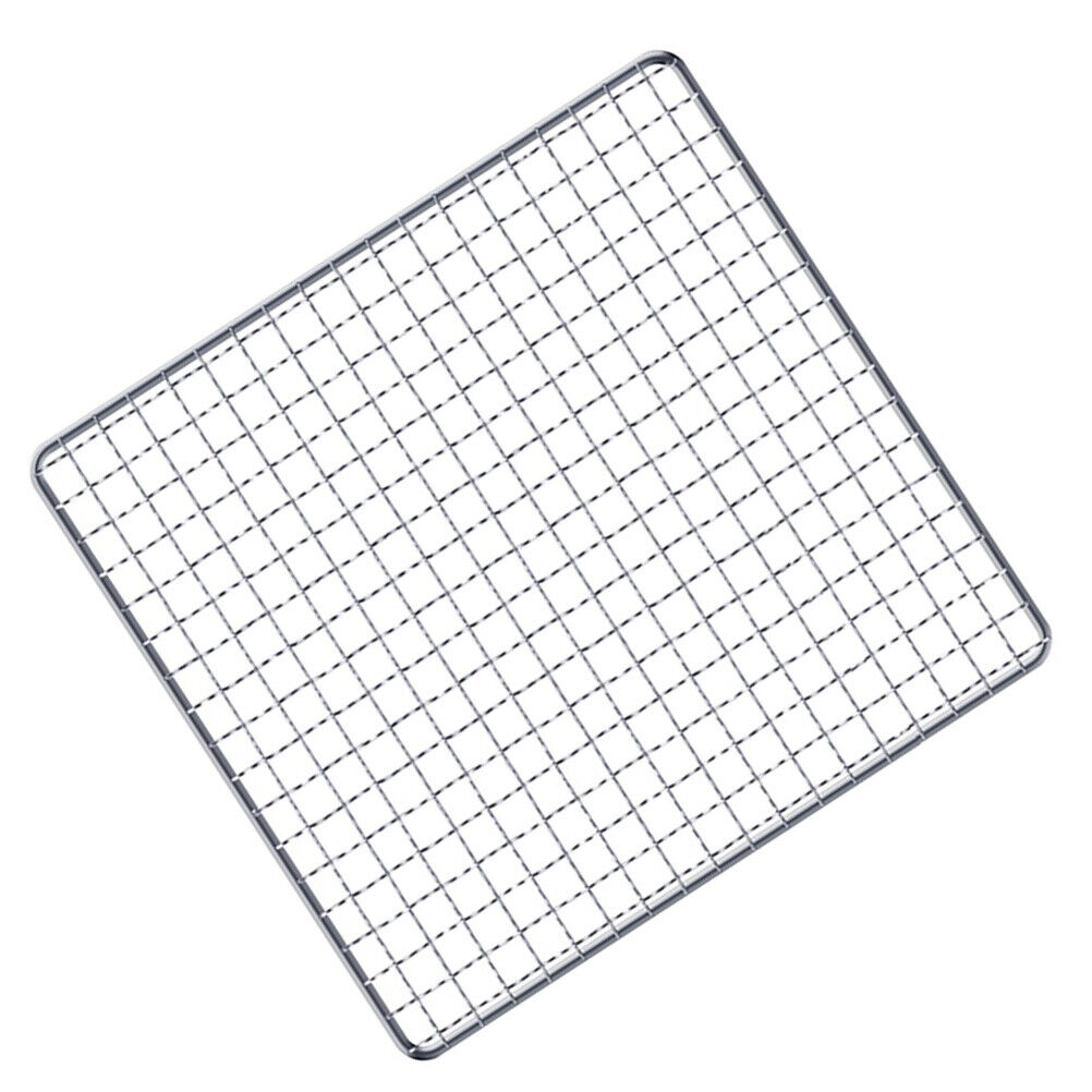 Stainless Steel BBQ Mesh Barbecue Grill Grille Long-lasting Child