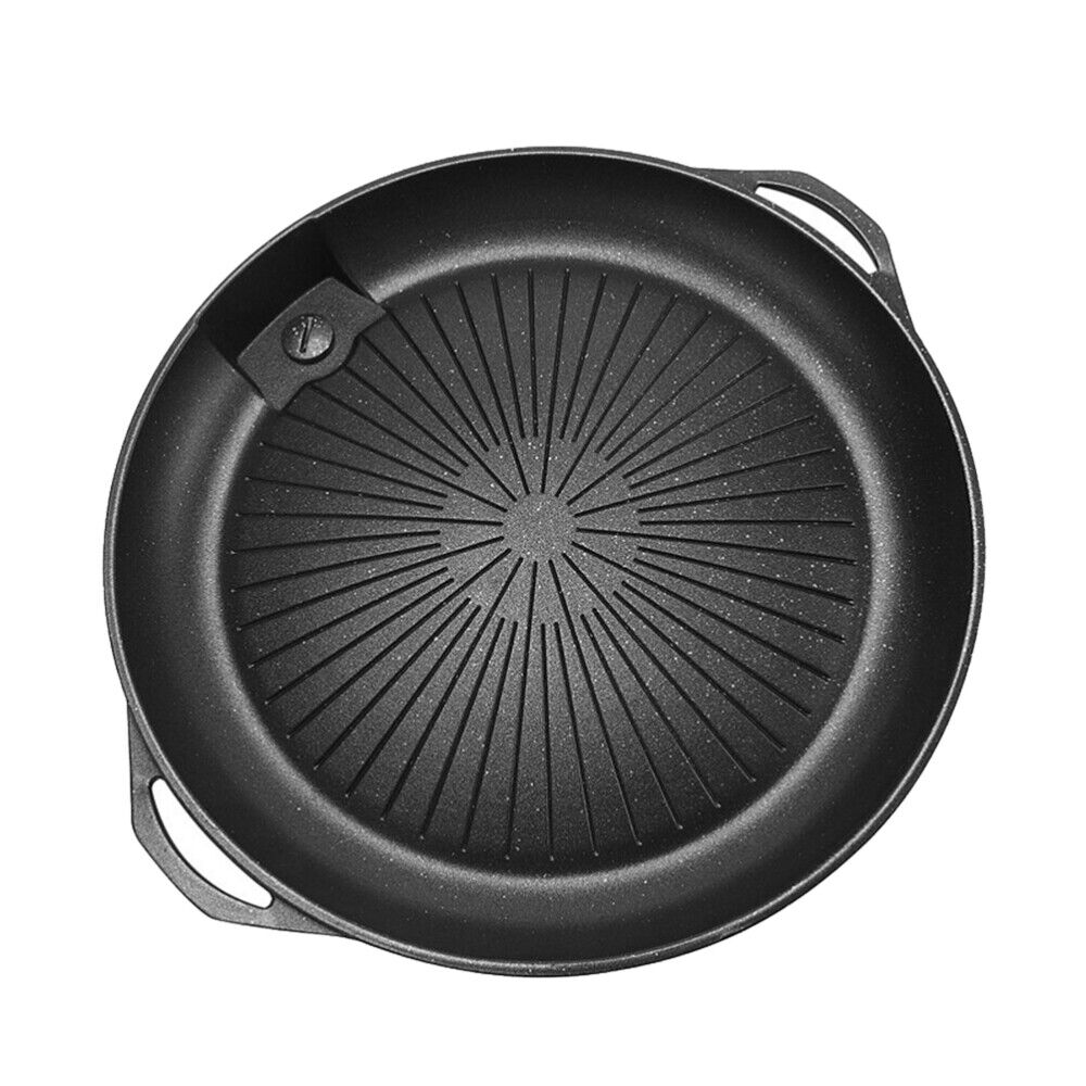 Roasting Tool Non-stick Plate for BBQ Barbecue Grill Bakeware Charcoal