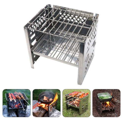 Electric Indoor Grill Heating Stove Adjustable Barbecue Folding