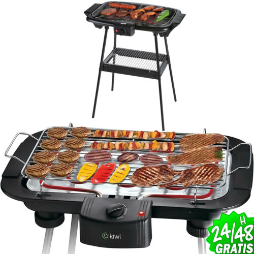 Electric Grill Barbecue 2000W With Legs Extra Tray