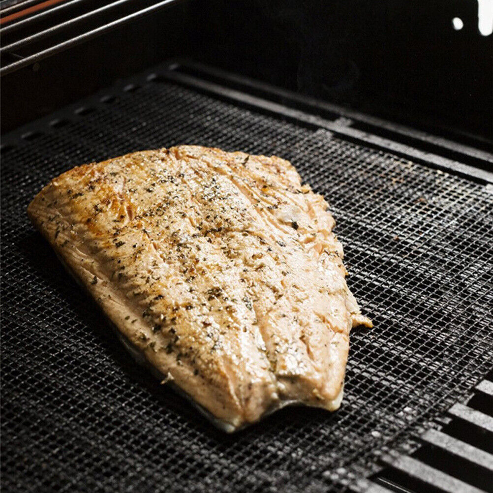 Copper Grill Mat Grilling Mesh Grill Pad Barbecue Grill Mats