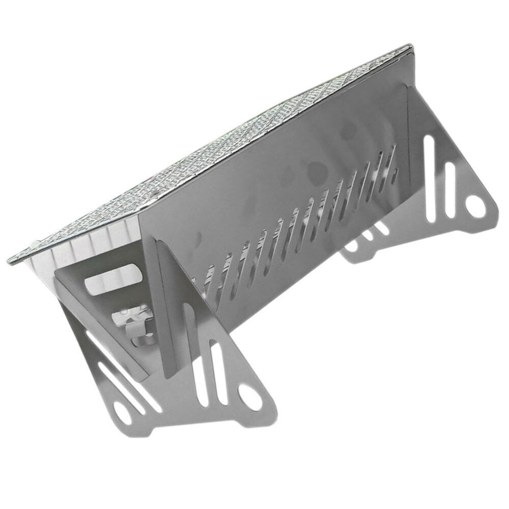 Outdoor Grill Stainless Steel Barbecue Portable Removable Charcoal Stove Picnic