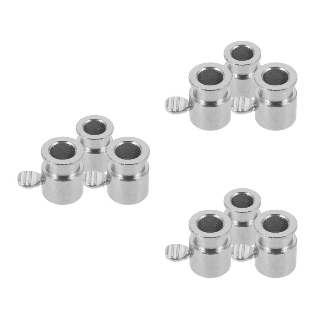 9 pcs Barbecue Grill Spit Balance Bolt Instant Rotisserie Spit Bolt Rotisserie