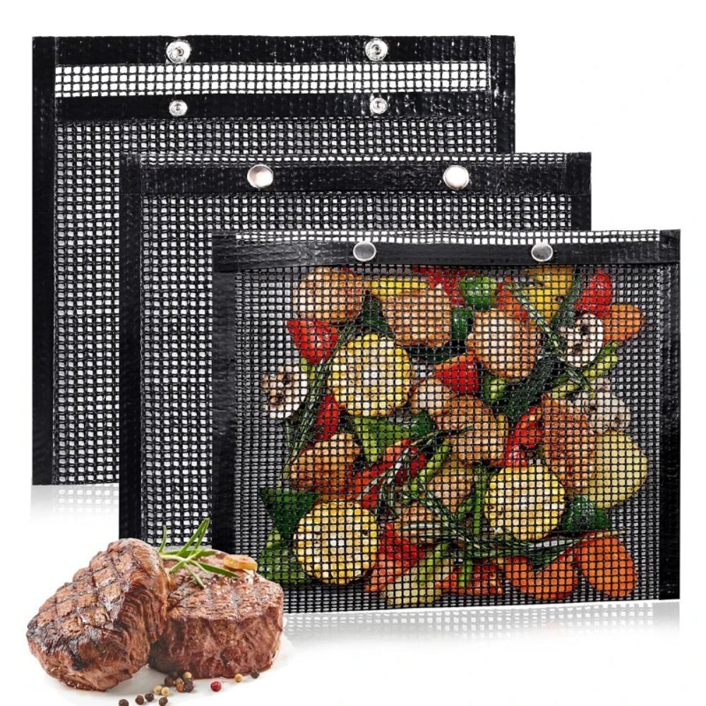 Reusable Barbecue Grill Bag Cooking Grilling Pad  Cooking
