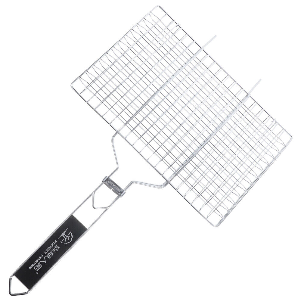 Stainless Steel Barbecue Grill Bbq Folder Bbq Smoking Racks Outdoor Grill Basket
