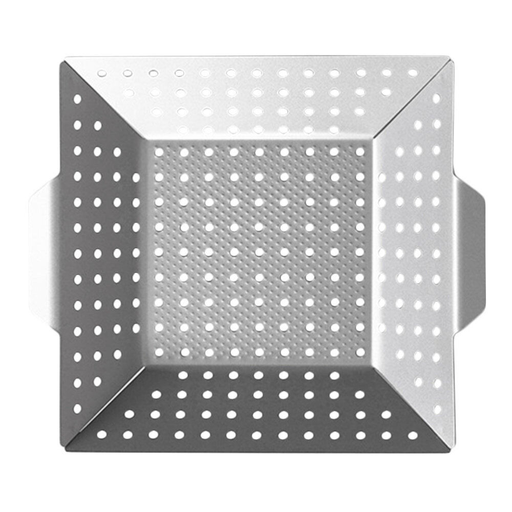 Barbecue Grill Basket Topper Pan Bbq Griddle Plate Barbecue Plate