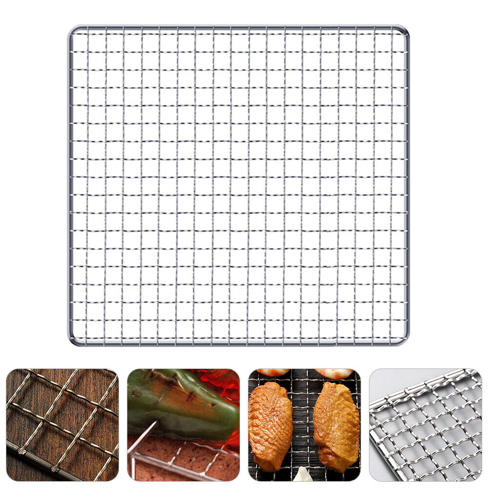 Square Barbecue Mesh Stainless Steel Barbecue Tool Barbecue Wire Mesh