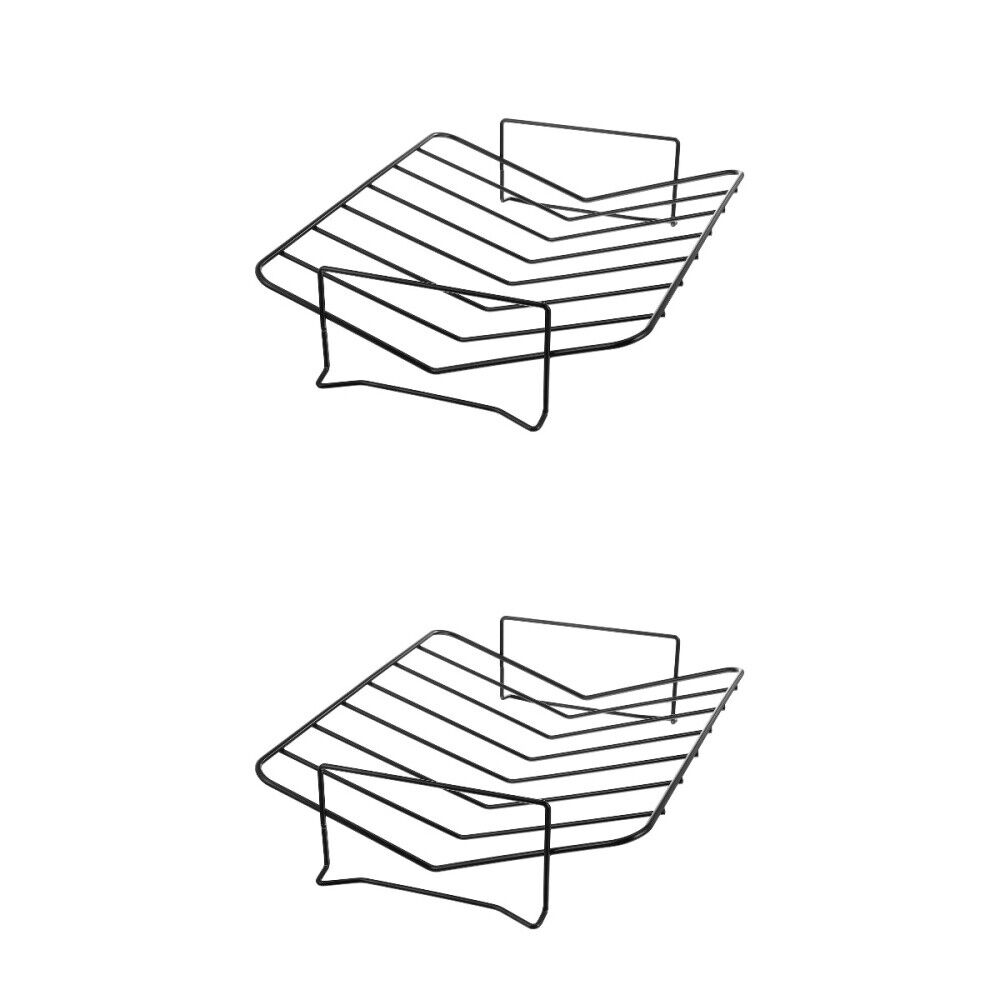 2 Pcs Long Leg Grill Wire Grills Barbecue Hotel Practical Stand