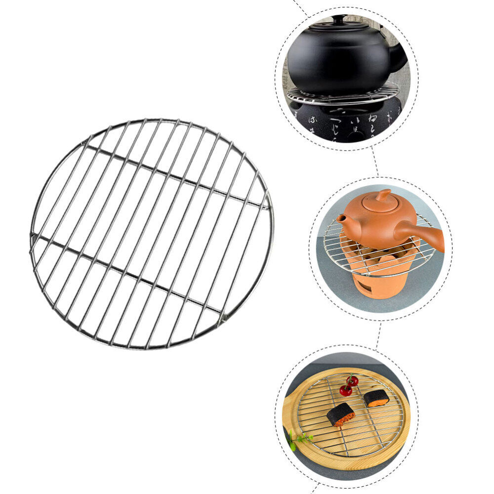 Barbecue BBQ Round Round Grill Net Grill Mesh Camping Outdoor Barbecue