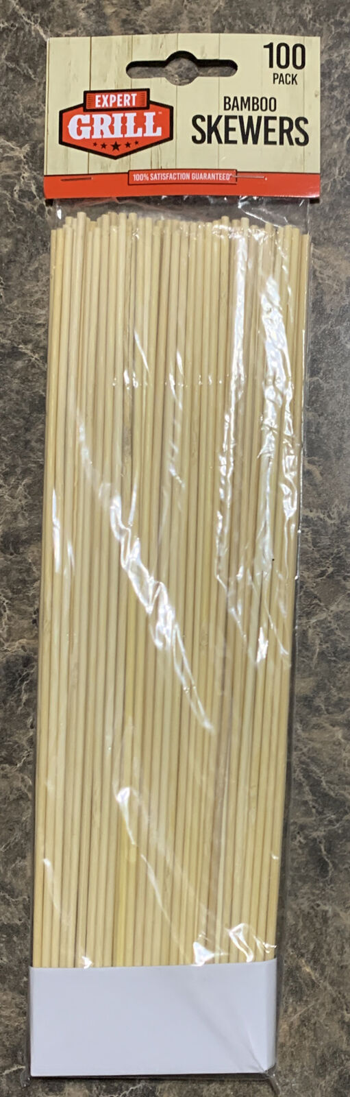 Bamboo Skewer Sticks Natural Wood Barbecue Kabob Skewers 12 " Expert Grill