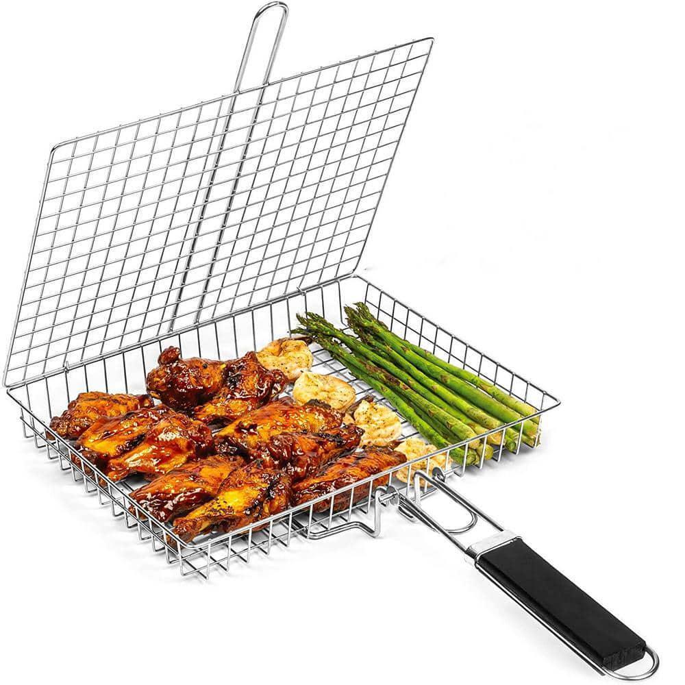 Cubilan Grill Baskets Grill Basket Value Set, Barbecue BBQ Grilling Basket