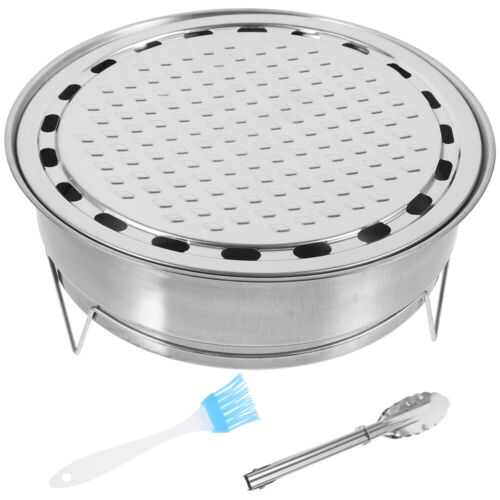 Camping Grill Outdoor Charcoal Pot Bread Folding Barbecue Light Oven