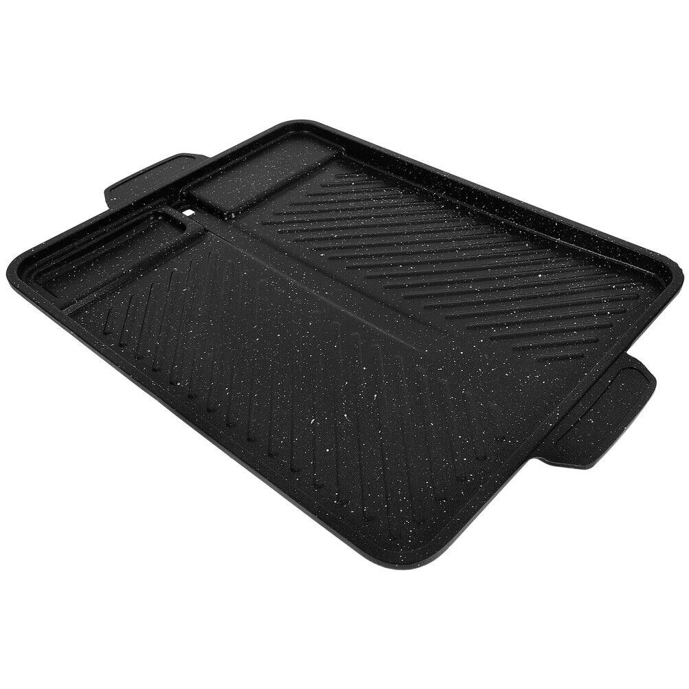 Korean Bbq Pan Bbq Skillet Barbecue Grill Tray Barbecue Stovetop Pan BBQ Fry Pan